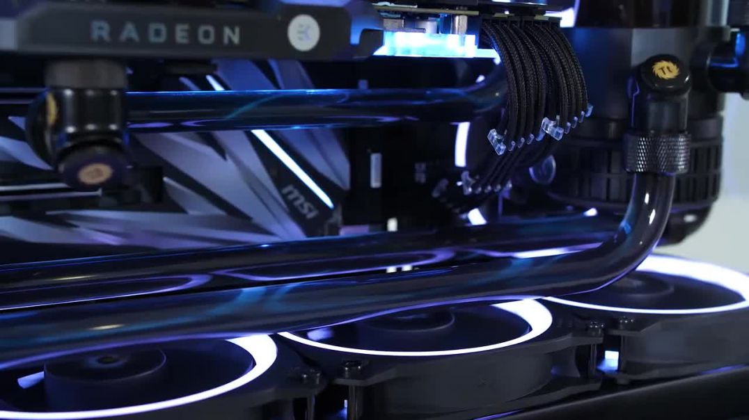 $3000 Ultimate NO RGB Custom Water Cooled Gaming PC Build - Antec P120 Time Lapse