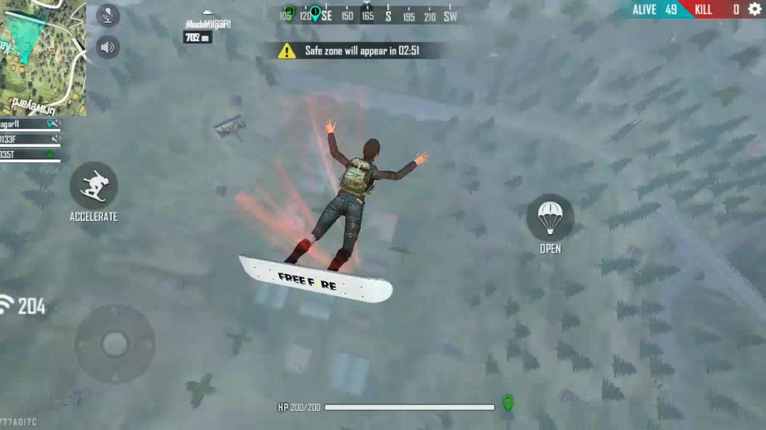 free fire rush gameplay