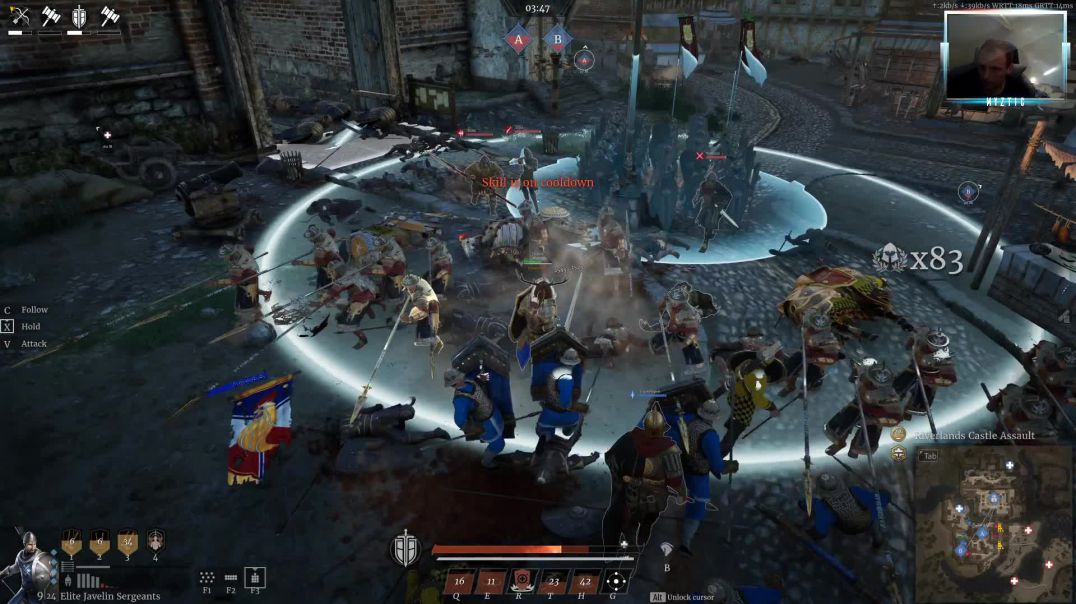 Conqueror's Blade - Siege Battle - Riverlands Castle