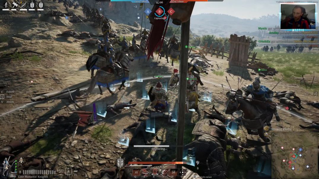 Conqueror's Blade - Field Battle - Dominating the opponent on the Wuqing Planes
