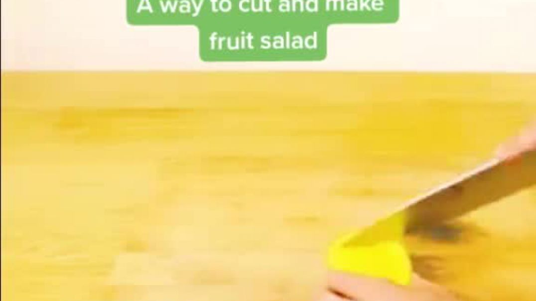 See the easiest and fastest ways of cutting fruits and vegetables